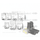 Mercedes Kit de Réparation Bloc de Vannes ABC Mercedes Classe S W220, CL C215, SL R230 – Joints d'Étanchéité – A2203200358 A2203280031