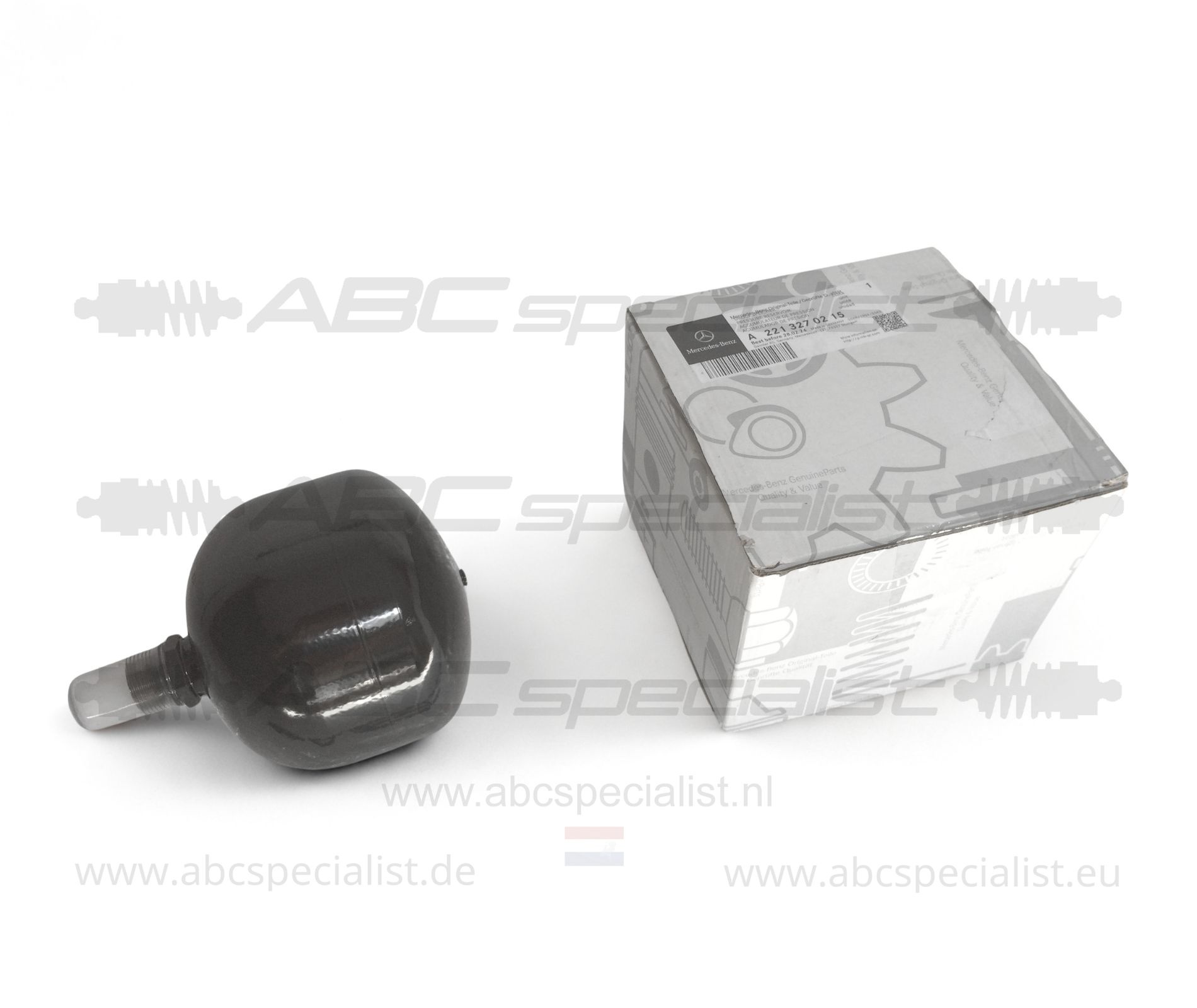 MERCEDES-BENZ Acumulador de presión delantero ABC A2213270215 para Clase S W221 W222 Clase CL C216 Clase SL R230 R231