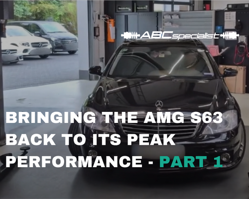 Back to Peak Performance: AMG S63 ABC Suspension Overhaul