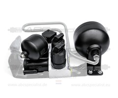 MERCEDES-BENZ Mercedes SL-Klasse R230 ABC Ventil block & Druckspeicher Komplett Hinten A2203200358 A2203280031