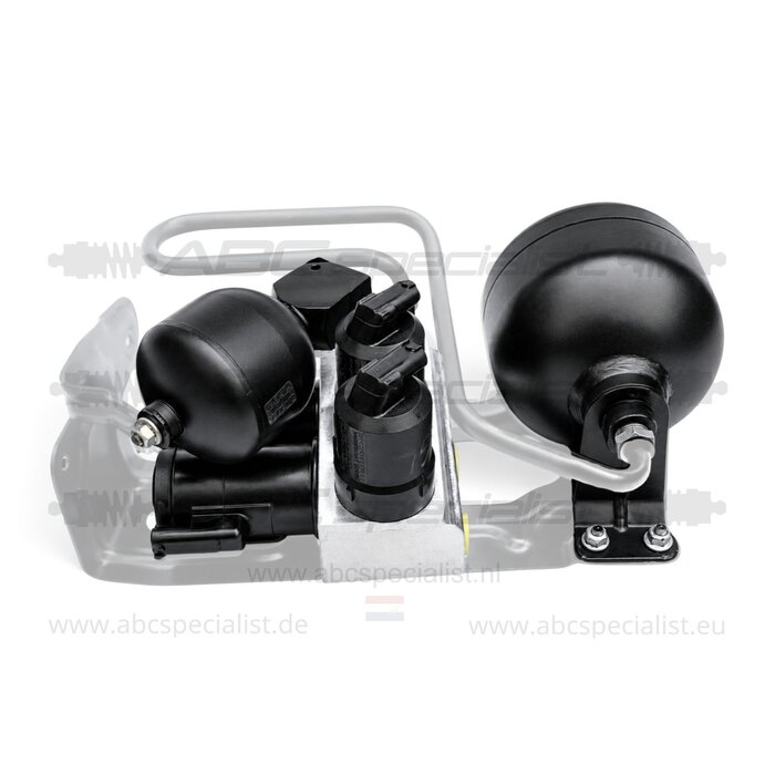 MERCEDES-BENZ Mercedes SL-Klasse R230 ABC Ventil block & Druckspeicher Komplett Hinten A2203200358 A2203280031