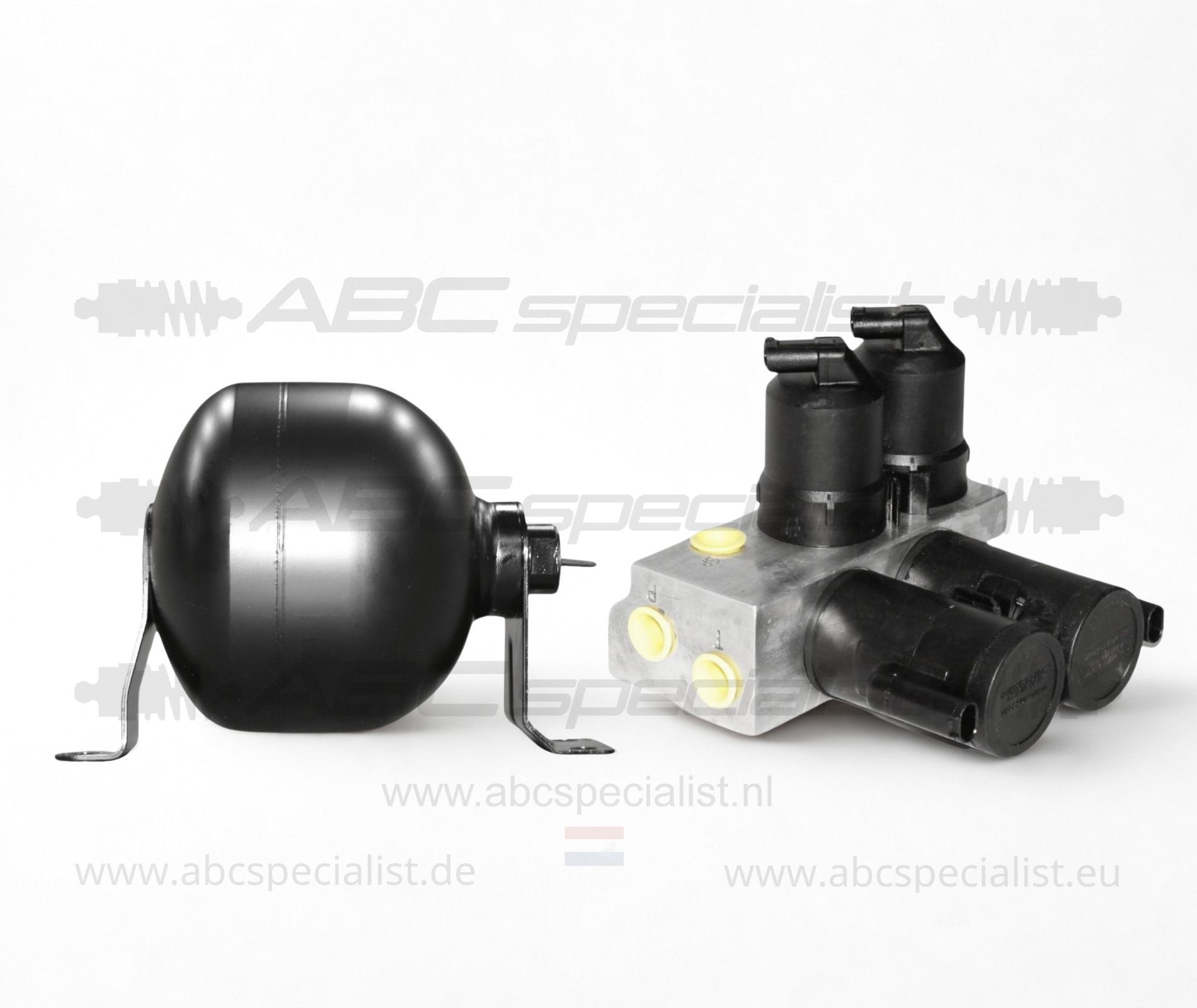 MERCEDES-BENZ Mercedes Clase CL C215 ABC bloque de válvulas & acumulador de presión delantero completo A2203200358 A2203280031