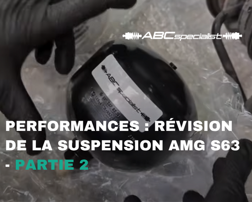Ramener l'AMG S63 à ses performances optimales — Partie 2