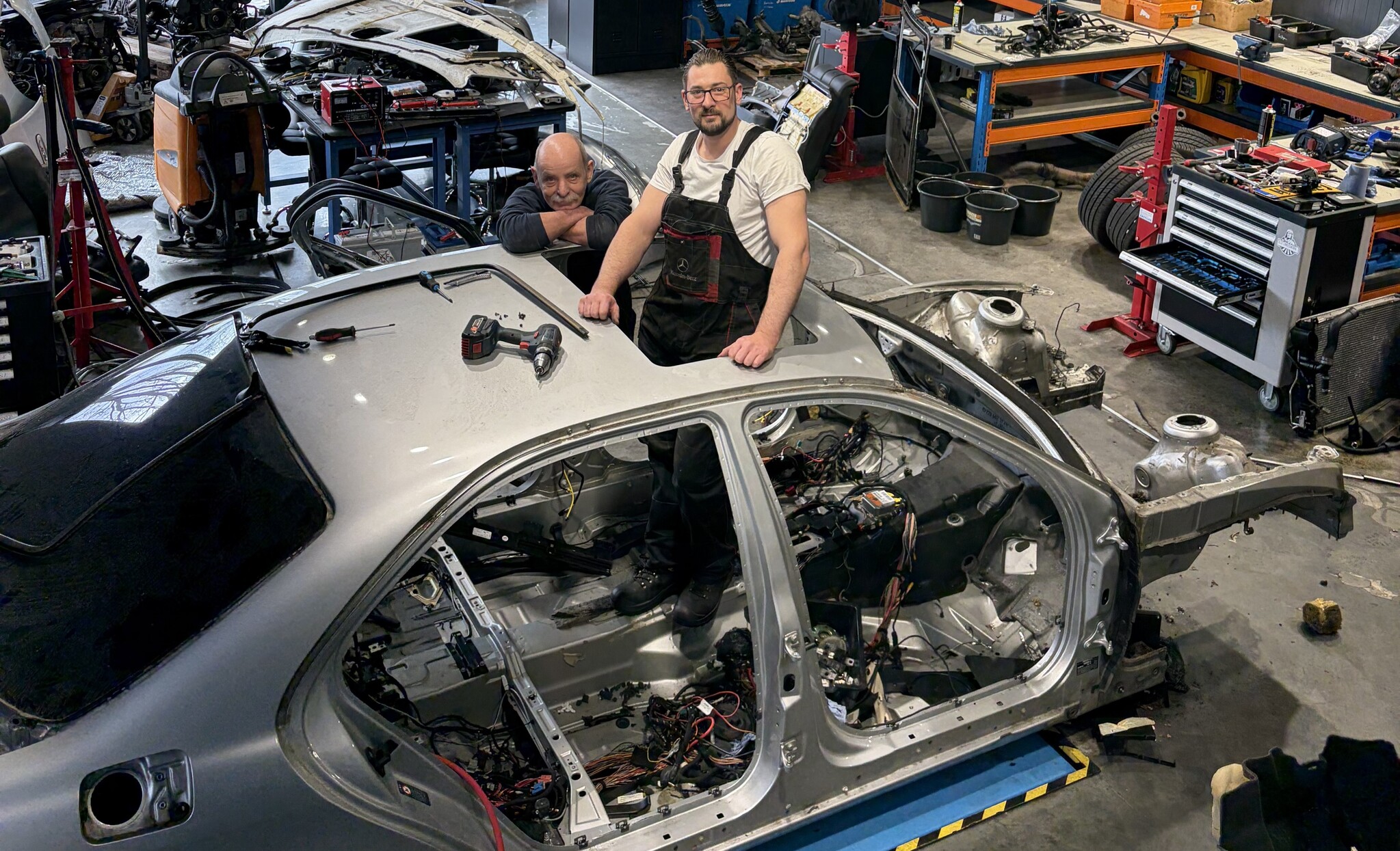 ABCspecialist team in de werkplaats