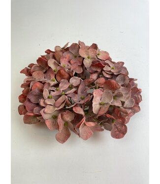 B2B Flowers Burgundy Hydrangea wreath | silk artificial flower