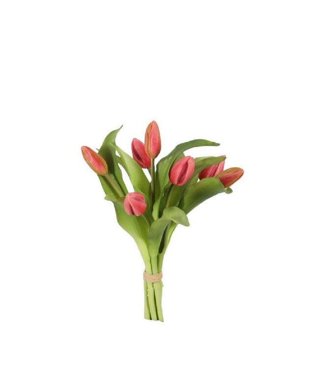 Kunstbloemen Tulipa boeket 32cm x7 ( x 1 )