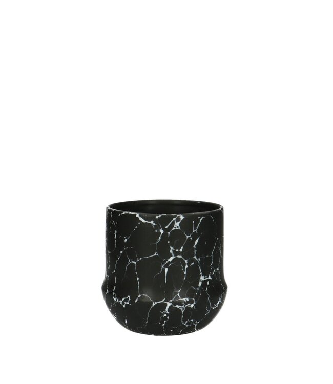 Keramiek Pot Marble d10*10cm ( x 12 )