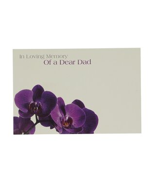 4A Labels Kaart 9 x 6 centimeter x50 Memory DAD  | Per stuk