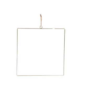LDD Square 30cm metal medium SB gold ( x 20 )