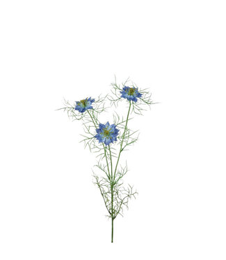 4A Kunstbloemen Nigella 62cm | Per 6 stuks