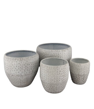 4A Homedeco Barna pot S/4 d19*16.5cm ( x 1 )