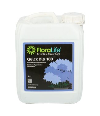 4A Floralife Quick Dip solution d'hydratation | Contenu 5 litres | Par pièce