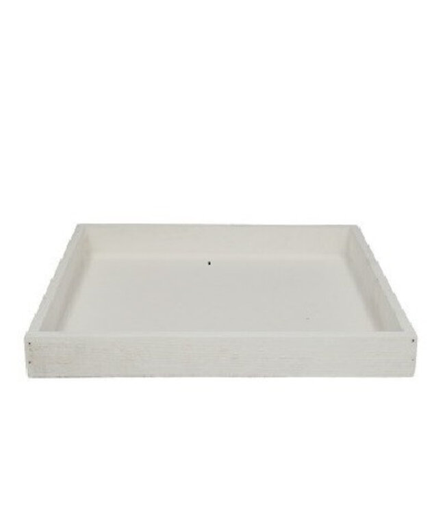 Plateau en bois blanc | Diamètre 30 centimètres | Hauteur 3,5 centimètres | Commande par lot de 4 pièces