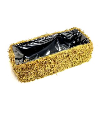 QC Planter Flat Moss Rectangular L35 cm B15cm | Per 2 stuks