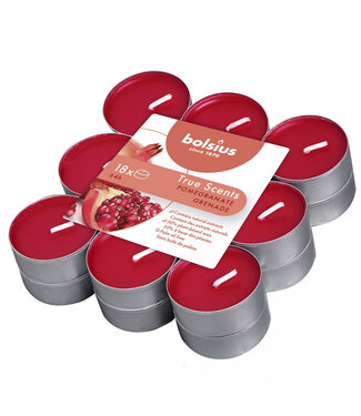 4A Kaars Geur theelicht Pomegranate x18 ( x 1 )