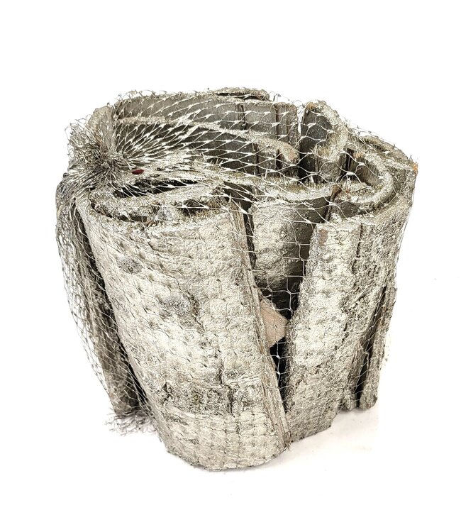 Poplar bark 500gr in net Platina | Per 4 stuks te bestellen