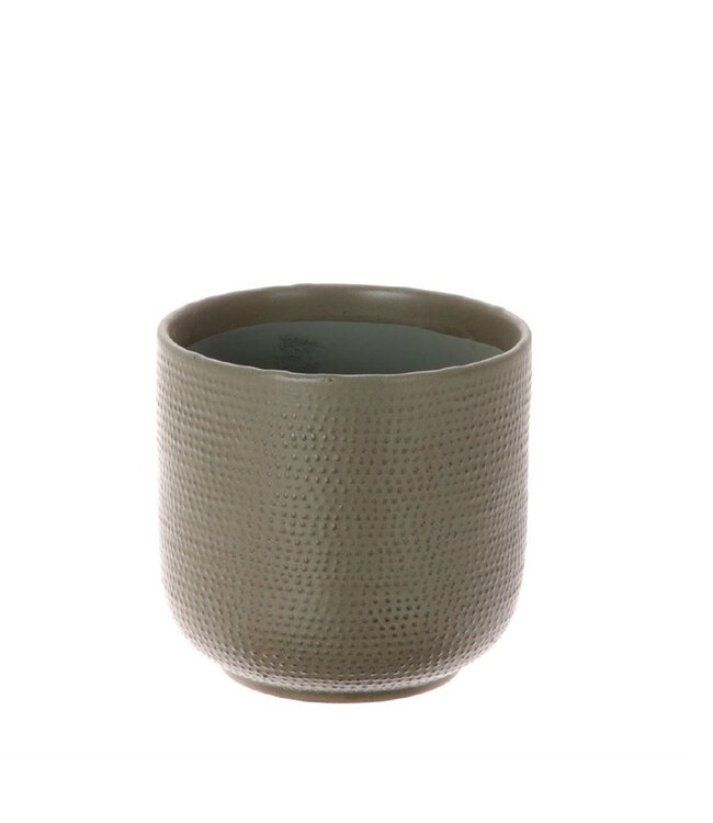 Keramiek Aresso pot d15.5*14.5cm | Per 6 stuks te bestellen