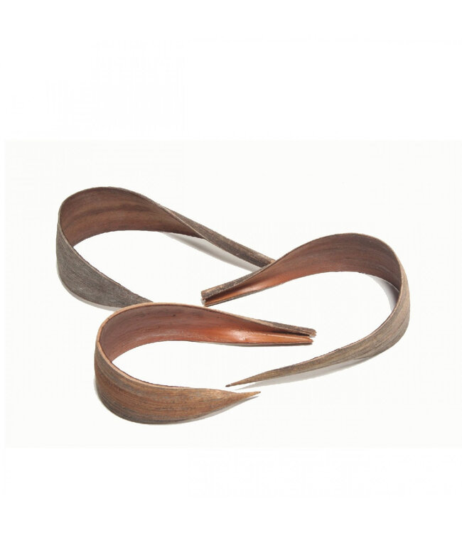 Natural brown dried mini coconut leaf Galara dry deco | Available to order per 5 pieces