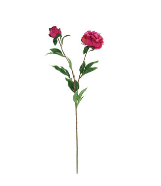 4A Kunstbloemen Pioen 87cm ( x 12 )