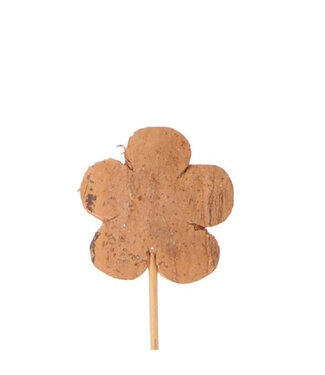 4A Pique fleur naturelle | Longueur 12 centimètres | Diamètre 5,5 centimètres | Par 12 pièces