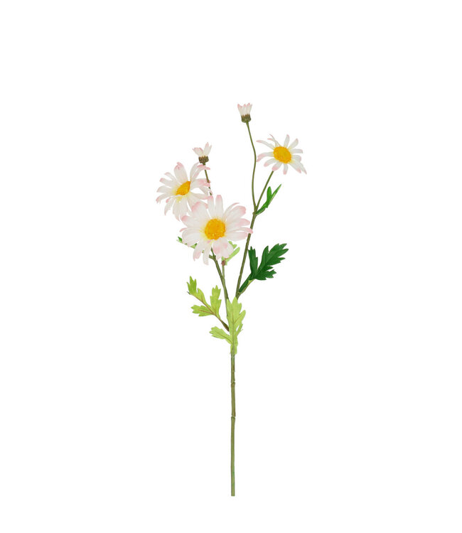 Kunstbloemen Bellis perennis 65cm | Per 6 stuks te bestellen