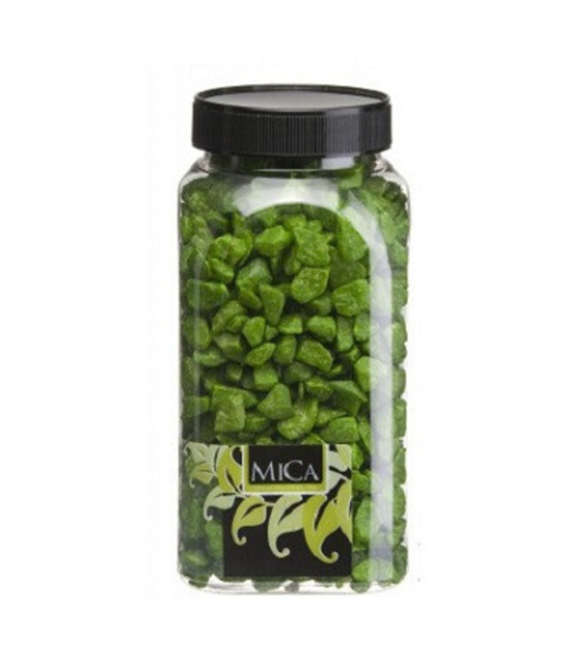 Apple green gravel garnish | Gravel diameter 10-15 millimetres | Weight 1 kilogram | Available to order individually