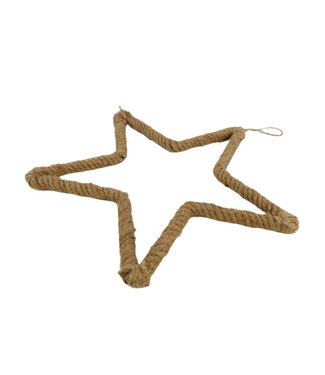 4A Kerst Deco hanger ster 40cm | Per 10 stuks