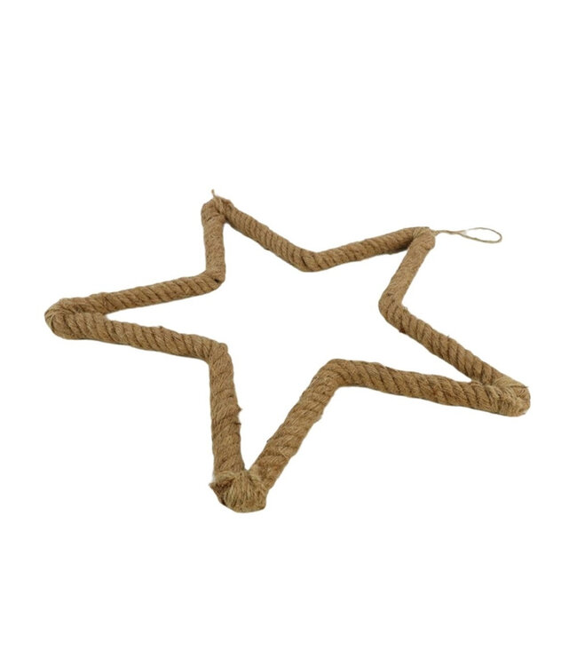 Kerst Deco hanger ster 40cm | Per 10 stuks te bestellen