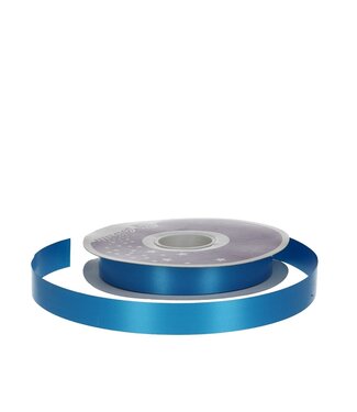 4A Mittelblaues Polysetaband | 19 Millimeter breit | Länge 91 Meter | Pro Stück