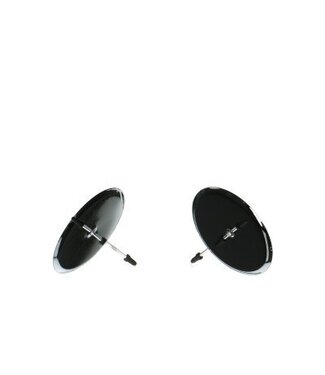 4A Metaalkleurige kaarshouder | Diameter 7 centimeter |  Per 4 stuks