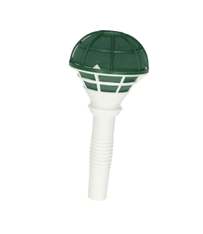 Groene Oasis Lady I steekschuim bruidshouder | Diameter 8 centimeter | Hoogte 18.5 centimeter | Per 6 stuks te bestellen