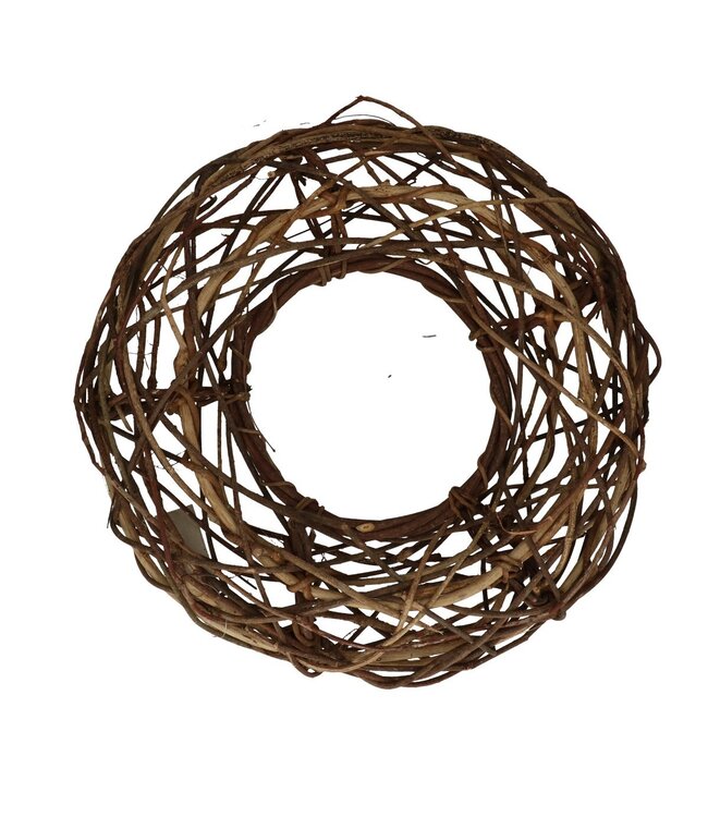 Natural open braided wreath | Diameter 38 centimetres | Order per wreath