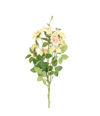 4A Kunstbloemen Wilde Roos 69cm | Per 4 stuks