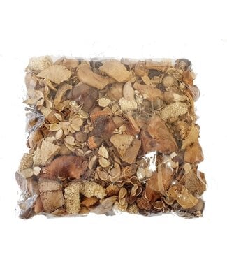 QC Potpouri mix 1000gr in poly Natural ( x 4 )