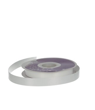 4A Wit polyseta lint | 19 millimeter breed | Lengte 91 meter  | Per stuk