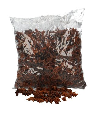 4A Bruine gedroogde steranijs droogdeco | Gewicht 500 gram | Per stuk