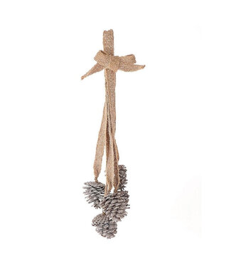 4A Dennenappels Hanger pinecone 60cm ( x 1 )