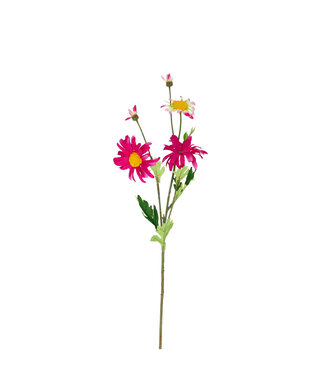 4A Kunstbloemen Madelief 65cm | Per 6 stuks