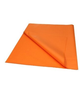 4A Orange tissue paper sheet | Dimensions 50 x 75 centimetres | Weight 17 grams | 480 sheets per pack | Per piece