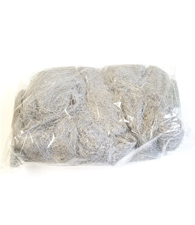 Sisal 500gr in poly Silver | Per 4 stuks te bestellen