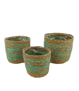 4A Mandwerk sets Jute Dhaka S/3 d16*16cm ( x 1 )