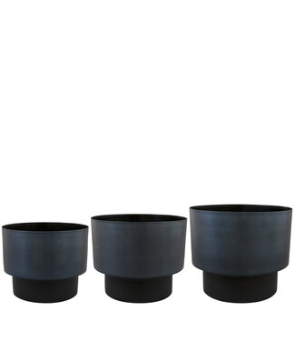 4A Homedeco Myra pot S/3 d27*23cm  | Per stuk