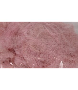 QC Fuzzy fibre 100 gram in poly Light Pink ( x 10 )