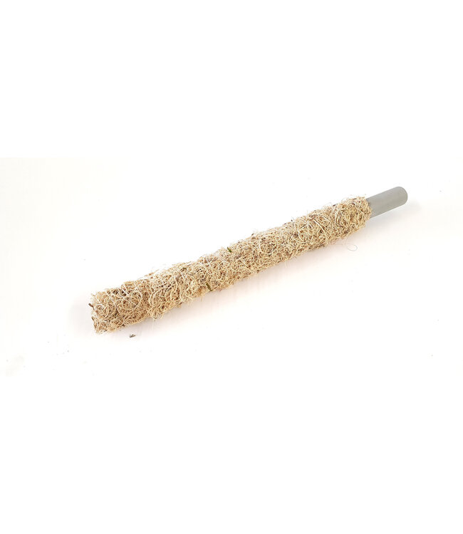 Gebleekt krullend mos op buis | Diameter 30 millimeter | Lengte 50 centimeter | Per 10 stuks