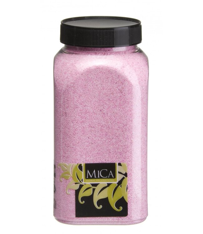 Sable de décoration rose clair en pot | Poids 1 kilogramme | À commander à l'unité