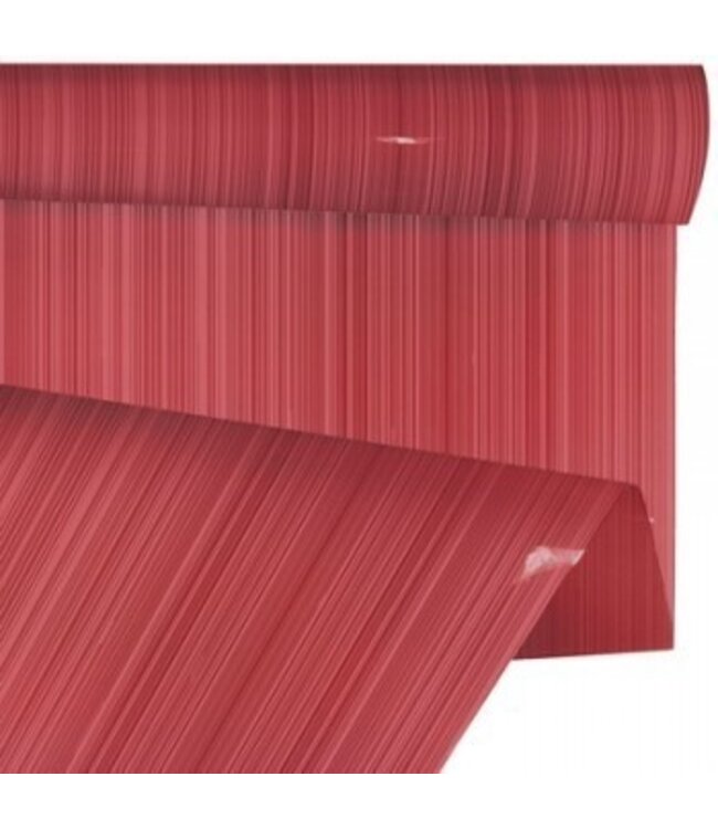 Bordeauxfarbene Ritmic-Folie auf Rolle | Breite 80 Zentimeter | Länge 40 Meter | Bestellung pro Rolle