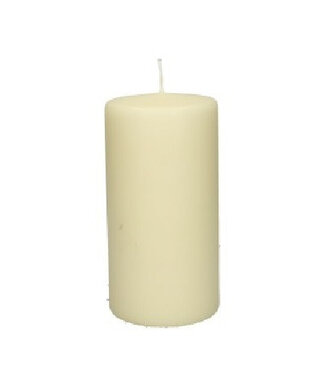 4A Ivory white block candle | Diameter 10 centimetres | Height 20 centimetres | Per 8 pieces