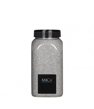 4A Sable de décoration gris en pot | Poids 1 kilogramme | Par pièce