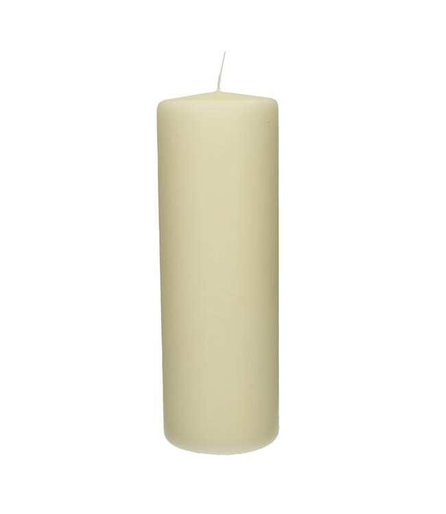 Ivoorwitte stompkaars | Diameter 10 centimeter | Hoogte 30 centimeter | Per 4 kaarsen te bestellen