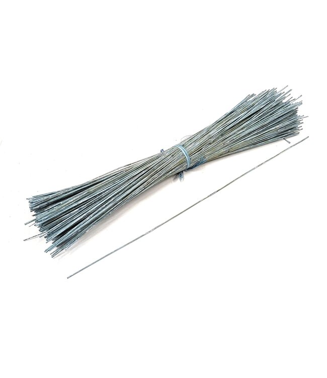 Tiges en bois bleu clair mat | Longueur 70 centimètres | ± 400 tiges par botte | Commande par 4 pièces